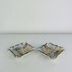 Pair of abstract ceramic ashtrays from the 1960s.