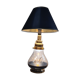 Delux gold and glass lamp desing 1970 to 80 removable with integrated light 68x40cm