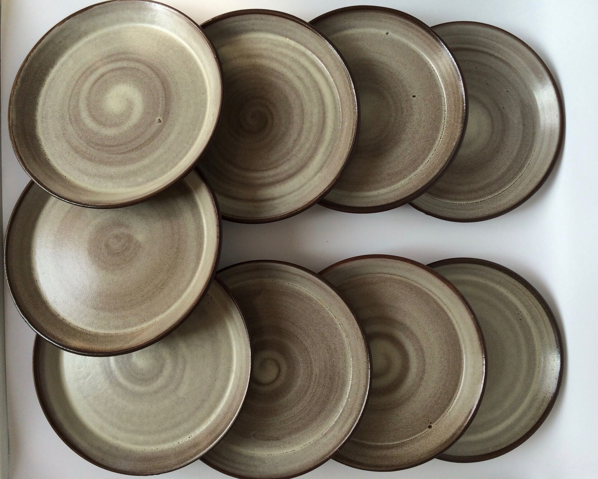 9-sandstone dessert plates