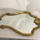 Miroir style baroque bois sculpté doré décoration vintage 45x70cm