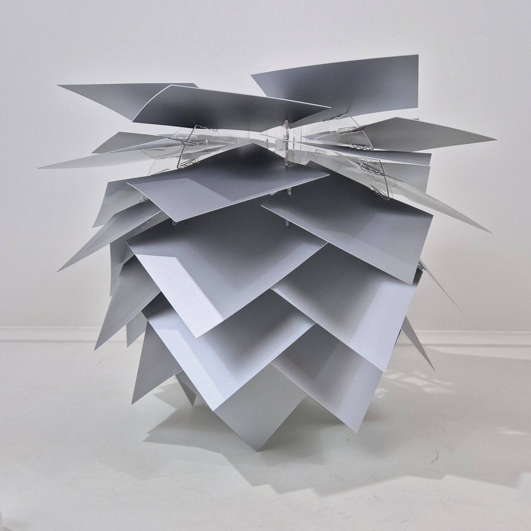 Large Scandinavian Pendant Light • Pineapple • Frank Kerdil • ∅ 50cm • NEW •