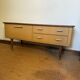Enfilade vintage meuble bas tv pieds compas