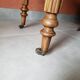 Old round table in walnut with flaps Louis Philippe