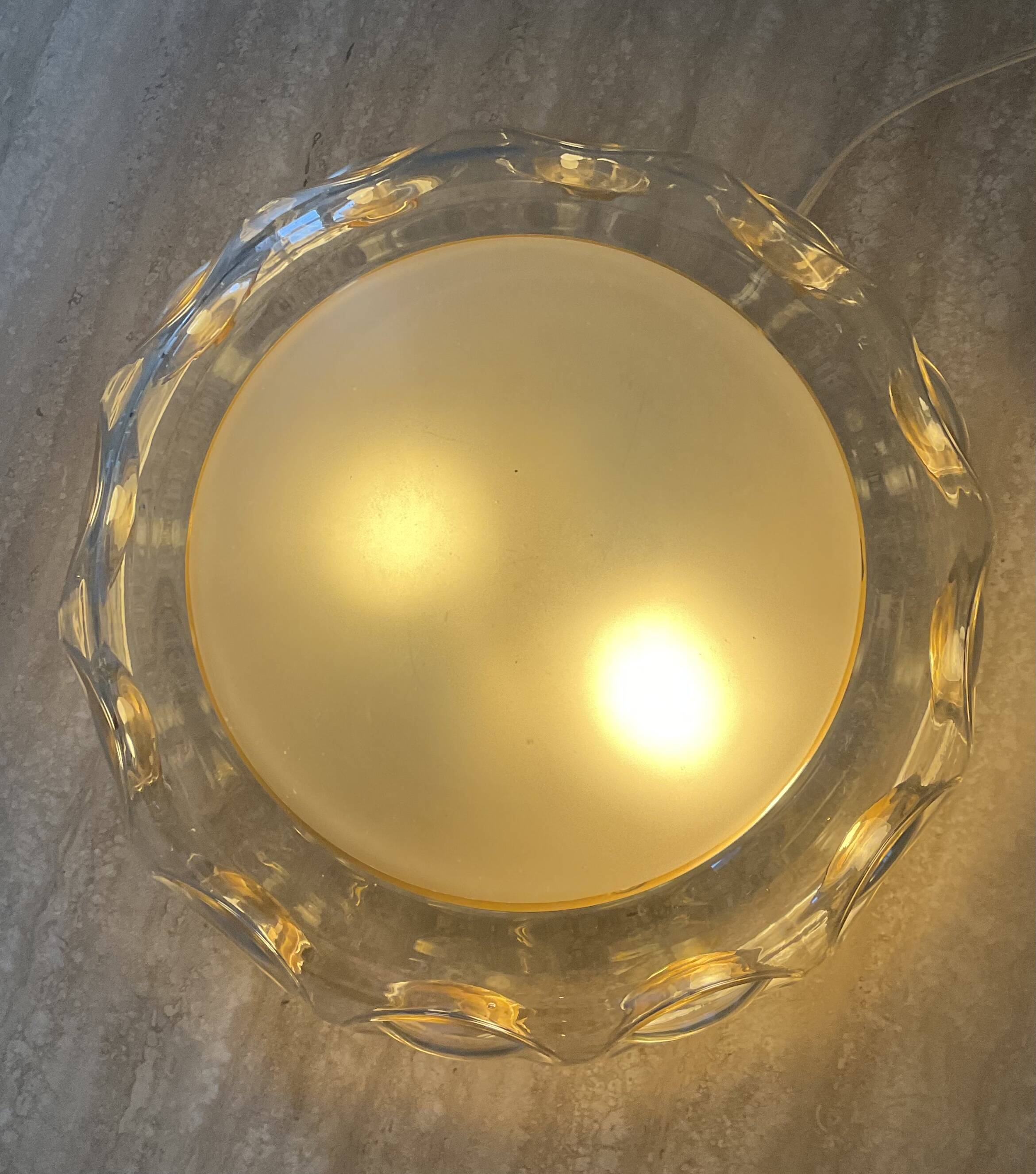 Helena Tynell attribution ceiling lamp from the 70s