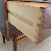 Scandinavian rosewood secretary desk by Arne Wahl Iversen