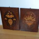 Pair of Art Deco marquetry panels - 1930 - Companion work