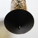 Metal and blown glass sconce from the 1950s
