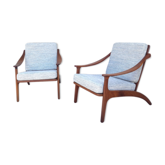 Paire de fauteuils scandinaves édition Komfort