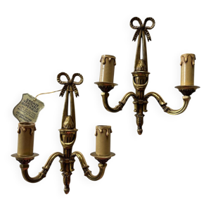 Appliques en bronze doré