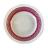 Plat creux Digoin Sarreguemines modèle Castel