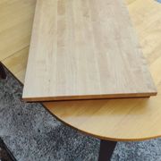 Table à manger scandinave extensible attribuée à Hans Ehrlin pour Tranås, 1980