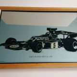 JPS Special screen-printed mirror