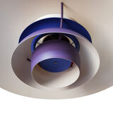 Hanging Louis Poulsen PH5 Pendant Purple