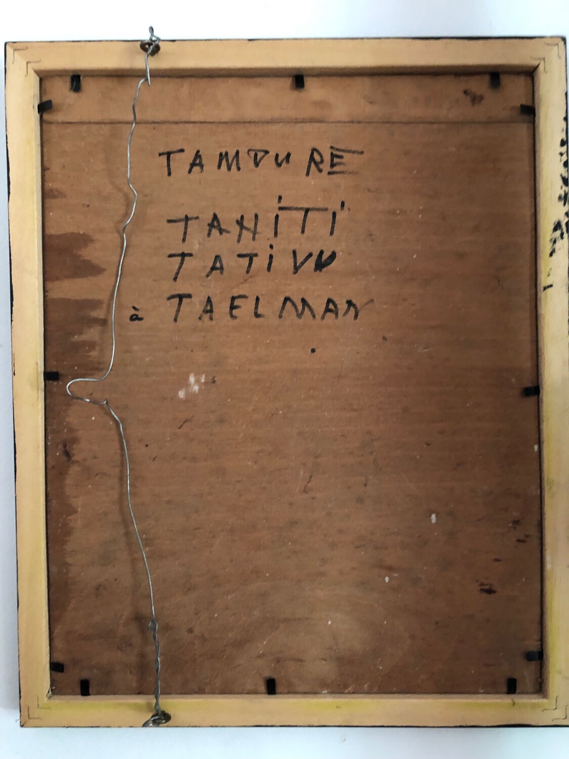 Pretty Tahitian gouache