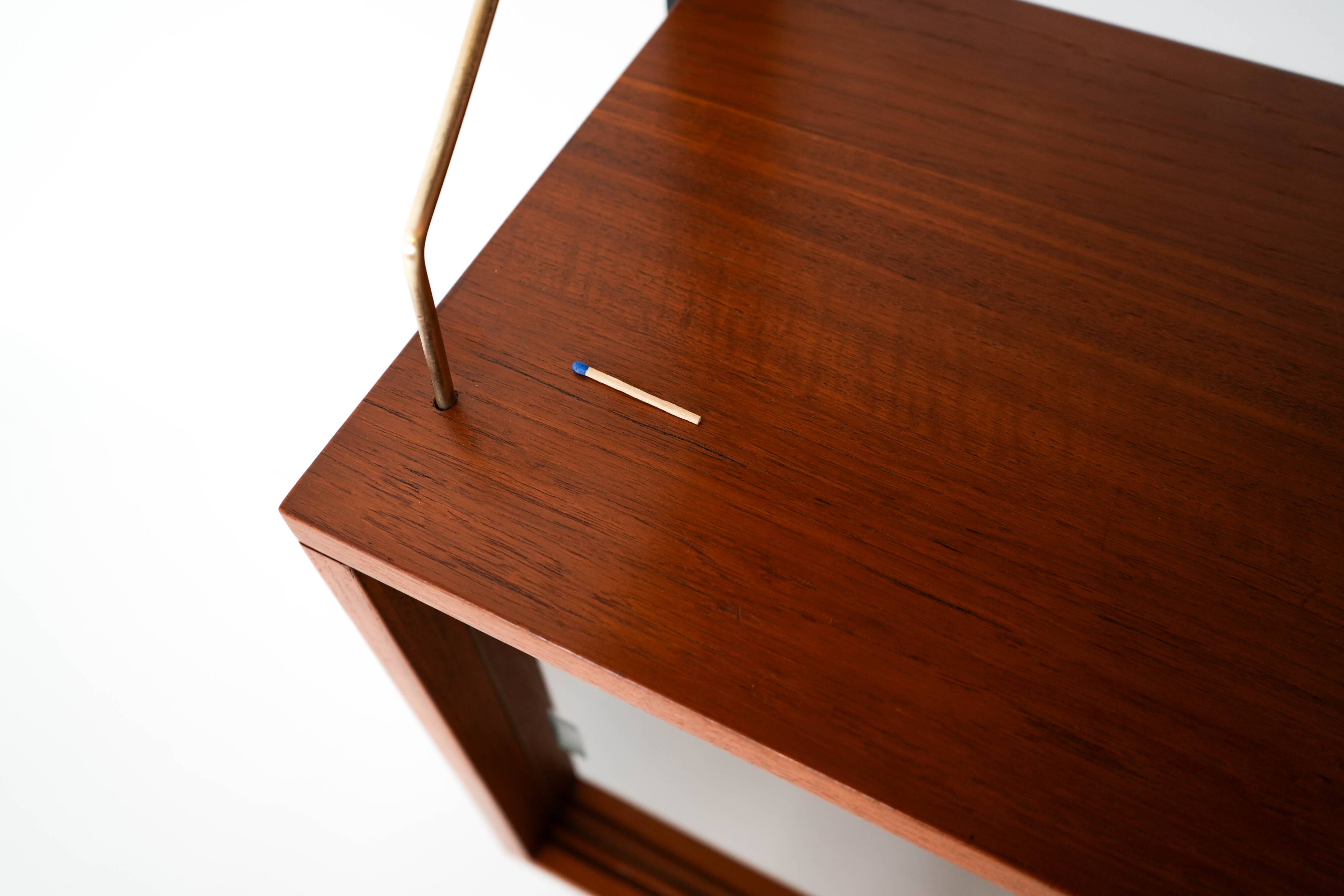 Teak modular shelving unit, Danish design, 1960s, designer: Poul Cadovius