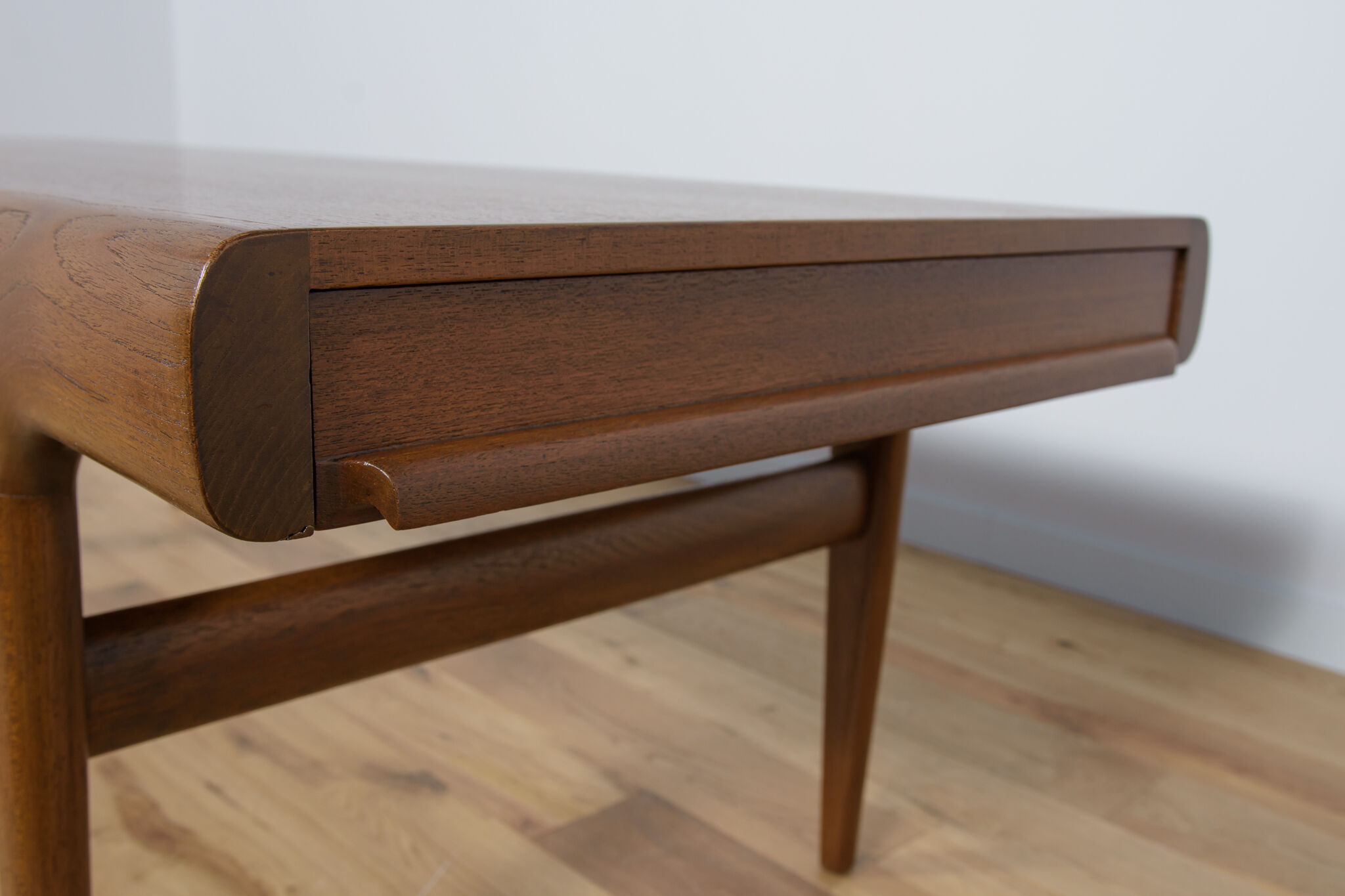 Mid Century Teak Coffee Table by Johannes Andersen for CFC Silkeborg, Denmark, 1960s