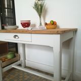 Old farmhouse table