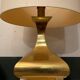 Aran table lamp in brass.Ciangiacomo creation 1970