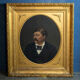 Portrait of a gentleman with blue bow tie