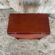 Antique Wooden Nightstand Side Table Folding Shelf Wine Magazine Rack