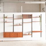 4-Bay wall unitkl  by P. Cadovius, Denmark, 1960's