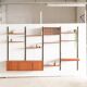 4-Bay wall unitkl  by P. Cadovius, Denmark, 1960's