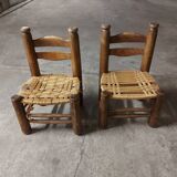 Set de 4 chaises vintages