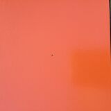 Set of 6 vintage orange formica chairs, 70s