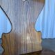 Set of 4 Farmhouse Tyrolean Chair with Heart Cutout Back / 1970s Vintage Di