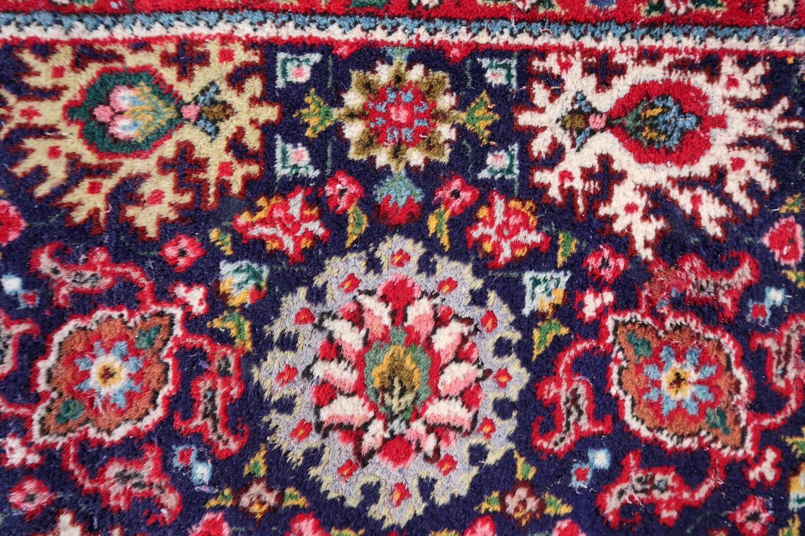 Tapis Vintage Tabriz Fait Main – 103 x 143 cm - 1C1031