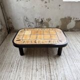 Capron “herbarium” oval coffee table