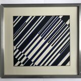 Günter FRUHTRUNK Untitled, 1960. Original screenprint signed in pencil