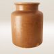 Set of five stoneware mustard pots