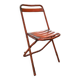 Chaise métal vintage