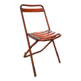 Chaise métal vintage