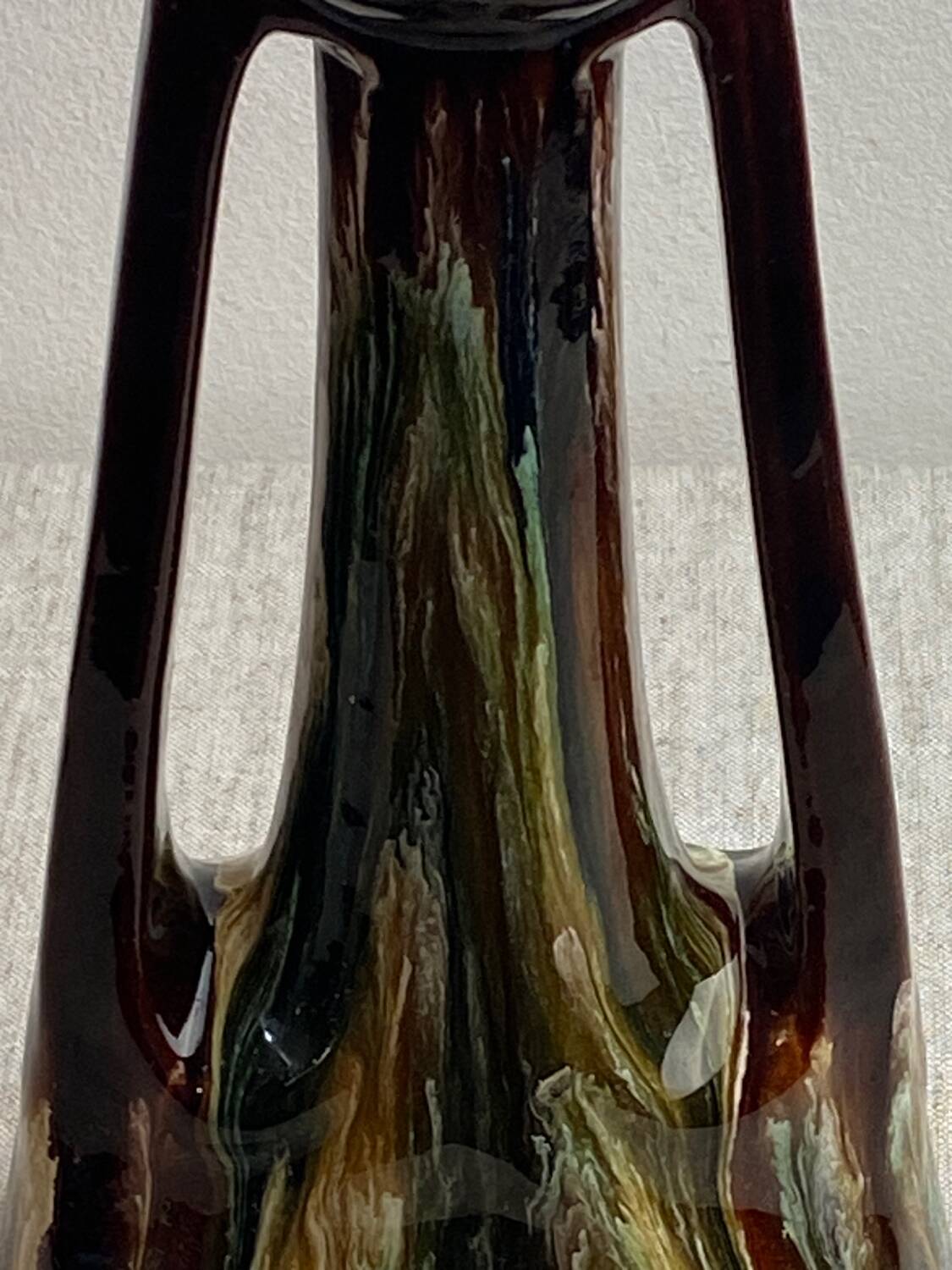 Ceramic vase art pottery