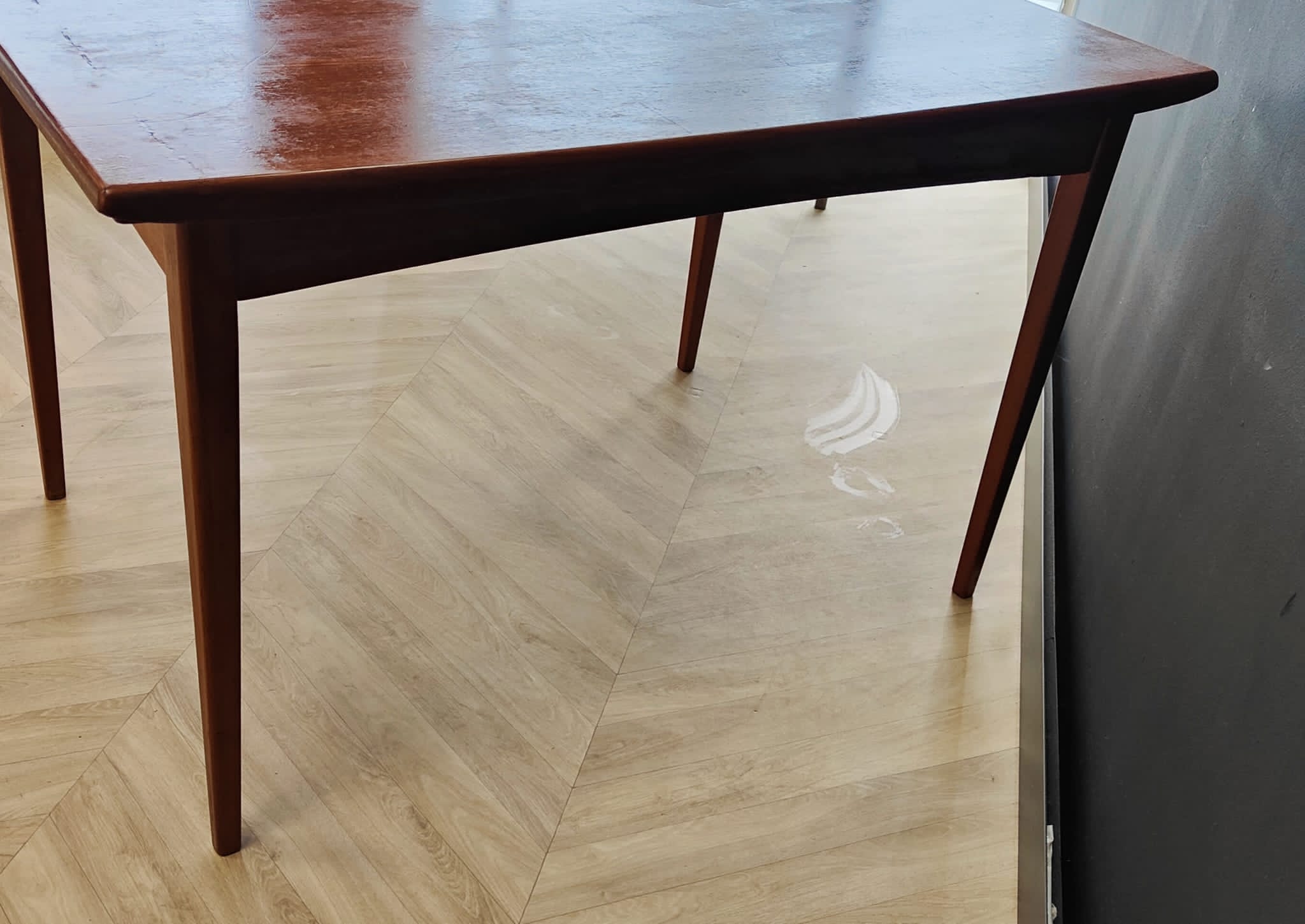 Mid century swedish dining table