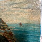 Brittany seaside marine painting