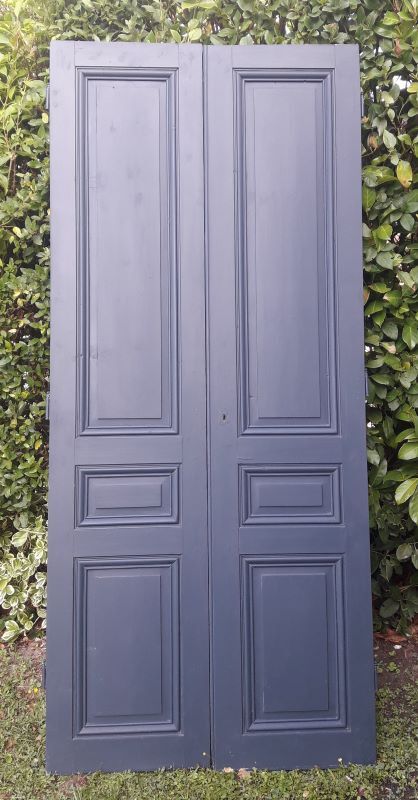 Paire de portes 222x97,5cm de placard