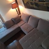 BoConcept modular grey corner sofa
