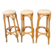 Thonet-style wooden bar stool