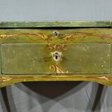Small Painted Oak Dressing Table, Louis XV style – Late 18th century