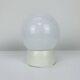 Vintage opaline ball wall lamp from the 60s