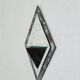 Vintage art deco beveled mirror
