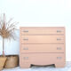 Vintage Art Deco chest of drawers