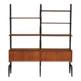 Mid-Century Freestanding Wall System by Louis van Teeffelen for WéBé, 1950s