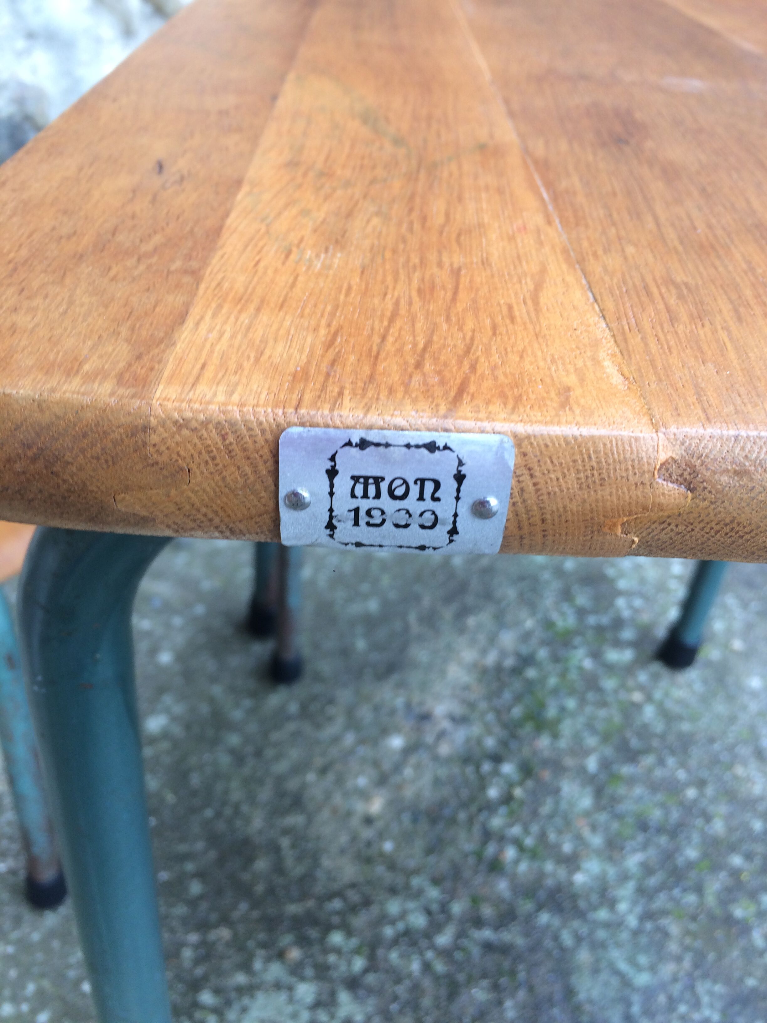 Kindergarten desk and chair