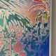 Foliage, oil on wood panel, signed Jean Noel Zanetti