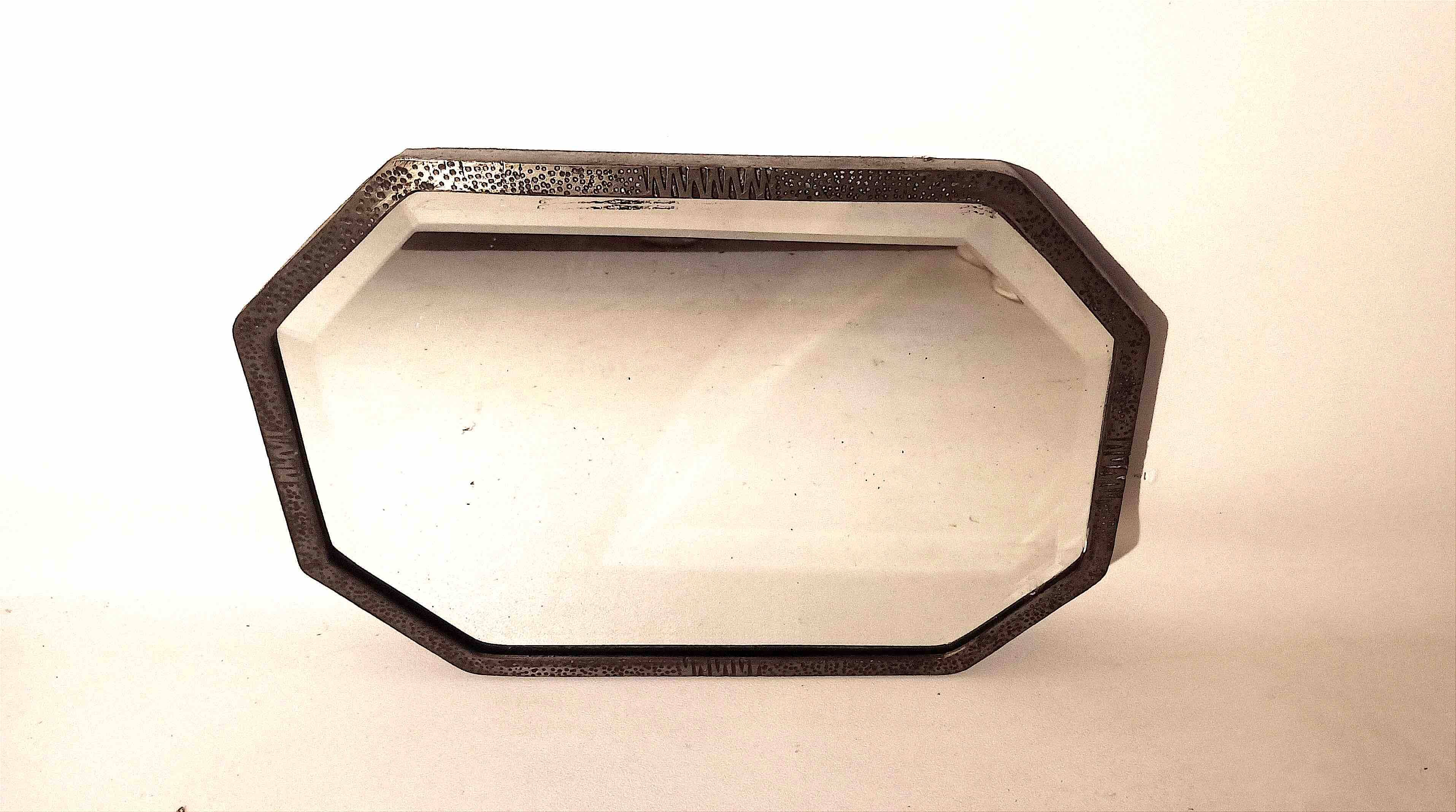 Art Deco Beveled Mirror 58.8 x 41.2 cm