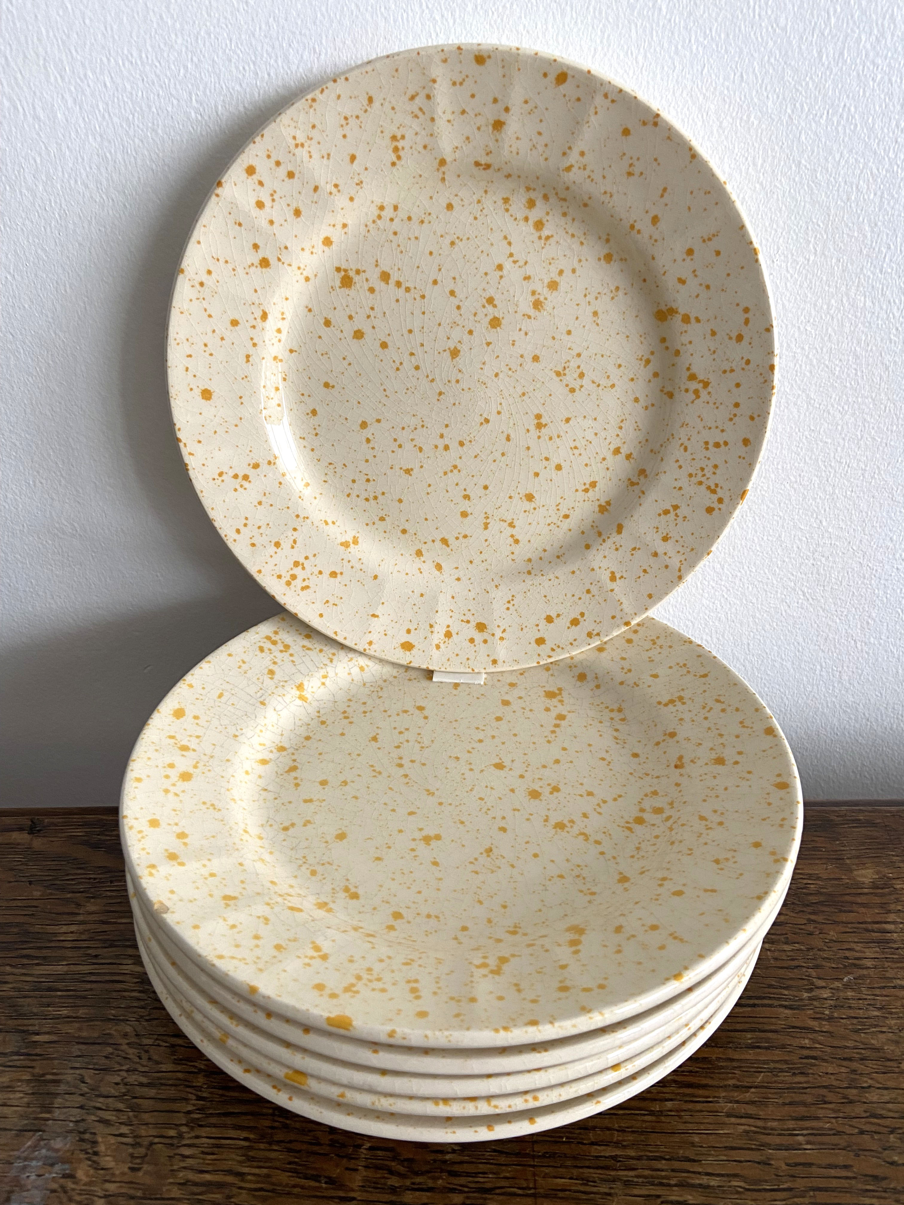 Set of 6 dessert plates
